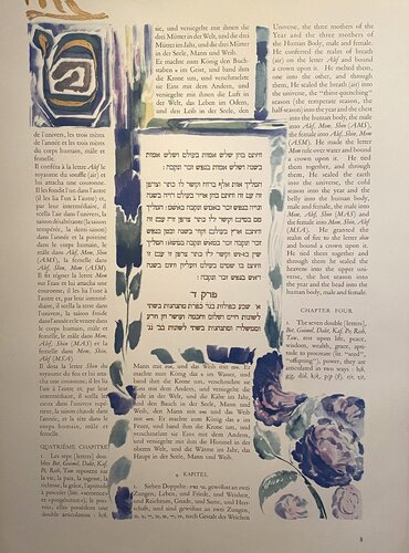 KABBALAH: Sefer Yetsirah and the Thirty-Two Paths to Wisdom von Ernst Fuchs, Druck kaufen auf Singulart