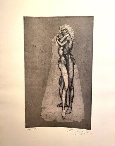 KABBALAH - 32 PATHS TO WISDOM #13 by Ernst Fuchs, Print for Sale on Singulart