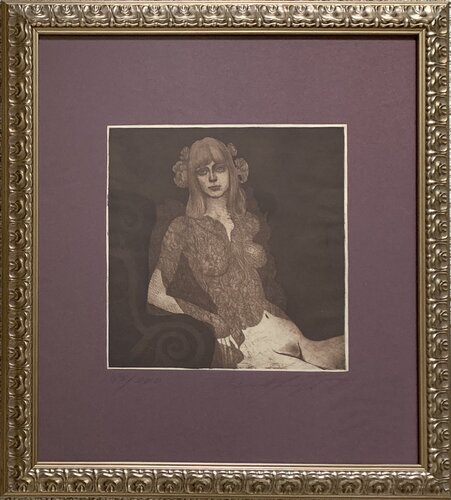 Eva im neglige by Ernst Fuchs, Print for Sale on Singulart