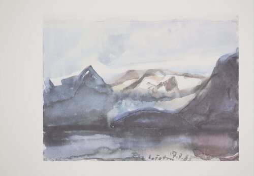 Paysage de Norvège Klaus Fussmann