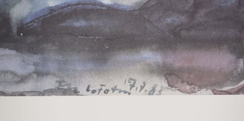 Paysage de Norvège von Klaus Fussmann, Druck kaufen auf Singulart