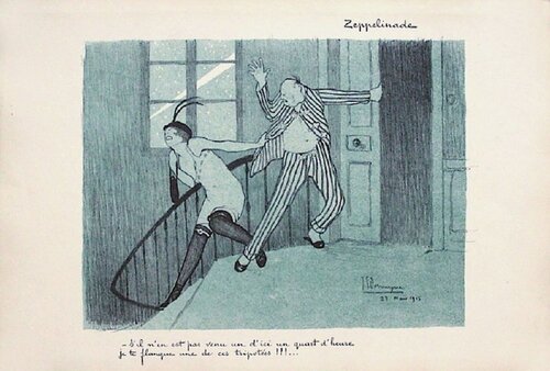 Zeppelinade by Jean Gabriel Domergue, Print for Sale on Singulart