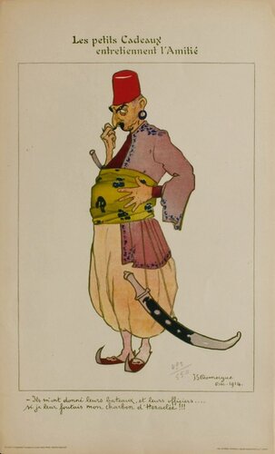 Les petits cadeaux entretiennent l'Amitié van Jean Gabriel Domergue, Afdruk te koop op Singulart