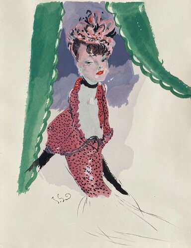 Quand on parle d'amour VIII by Jean Gabriel Domergue, Print for Sale on Singulart