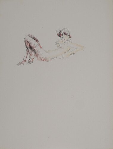 Jeune faune by Jean Gabriel Domergue, Print for Sale on Singulart