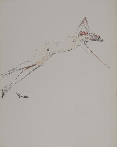 Nu allongé by Jean Gabriel Domergue, Print for Sale on Singulart