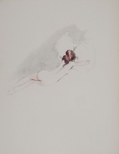Chagrin amoureux by Jean Gabriel Domergue, Print for Sale on Singulart