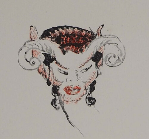 Tête de Satyre by Jean Gabriel Domergue, Print for Sale on Singulart