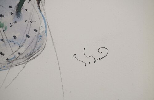 La pin-up à pois by Jean Gabriel Domergue, Print for Sale on Singulart