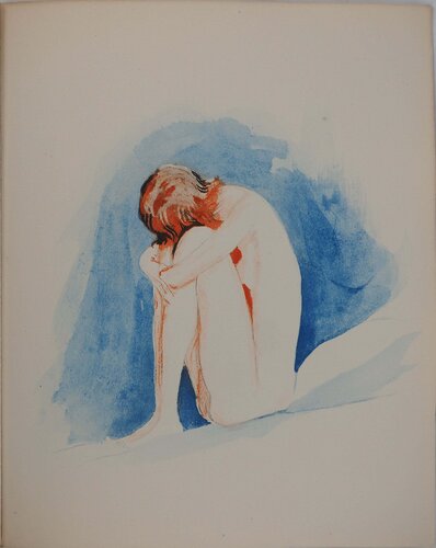 Rêveries solitaires by Jean Gabriel Domergue, 版画 for Sale on Singulart
