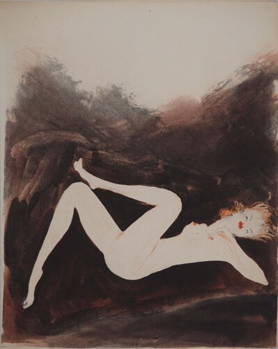 Volupté par Jean Gabriel Domergue, Édition en vente sur Singulart