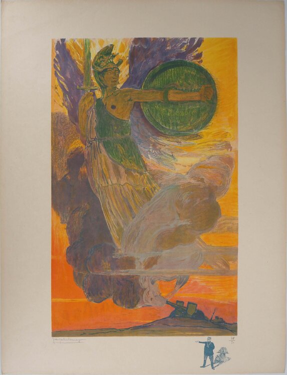 L'Ange de la guerre  Jean Gabriel Domergue