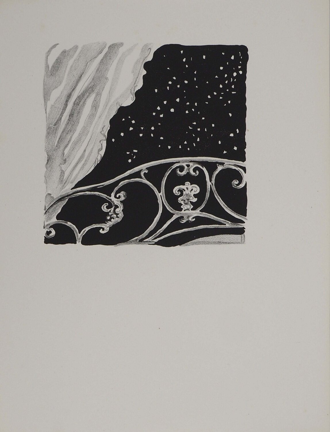 Nuit étoilée Jean Gabriel Domergue Print for sale