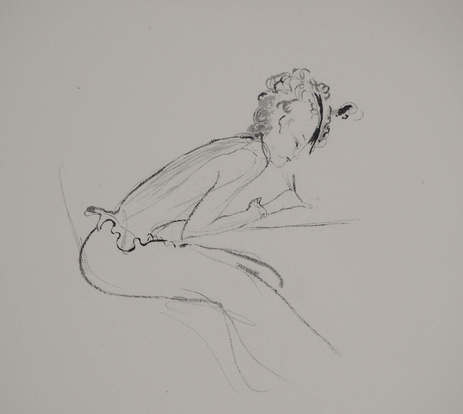 L'écrivaine Jean Gabriel Domergue