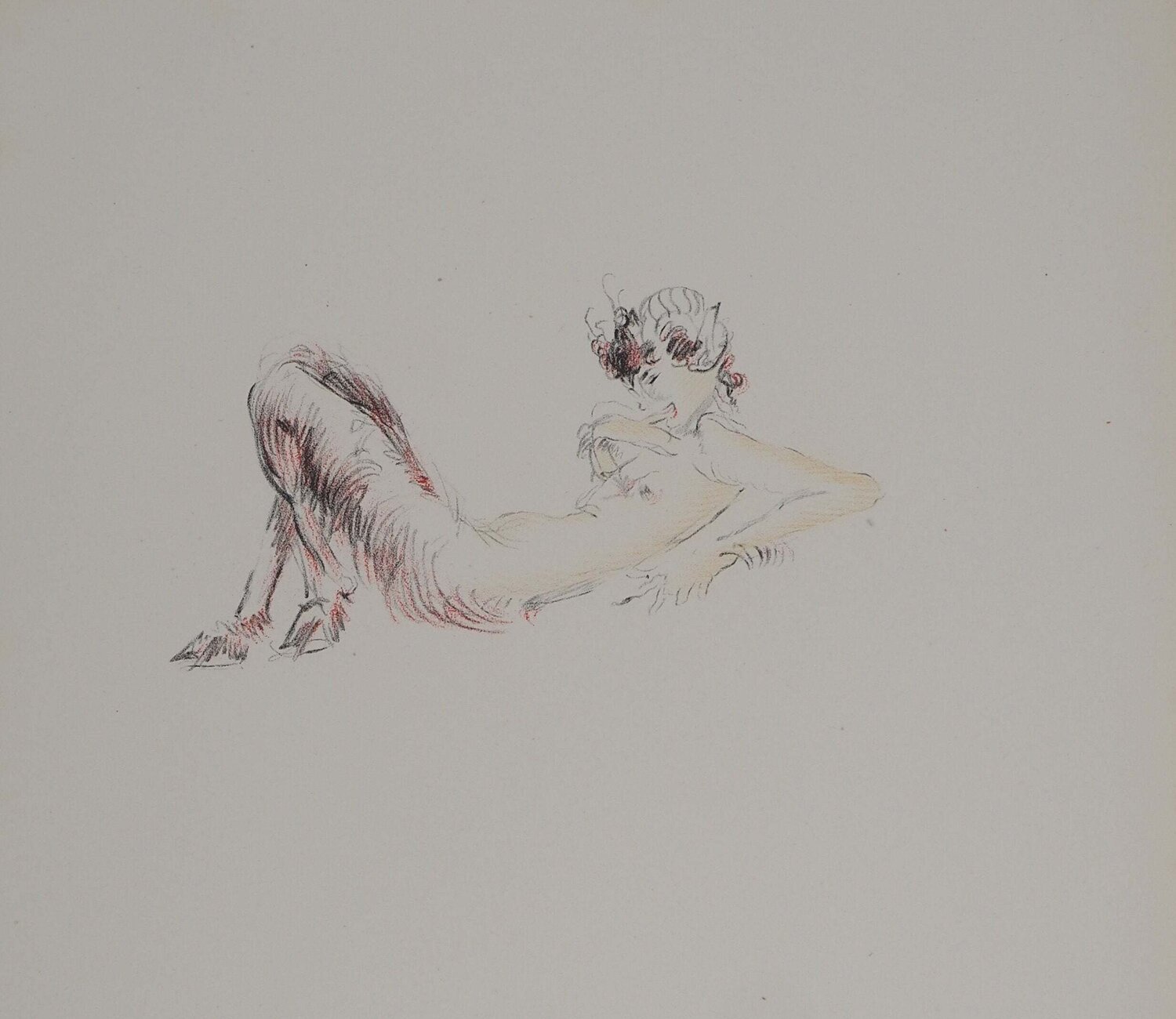 Jeune faune Jean Gabriel Domergue