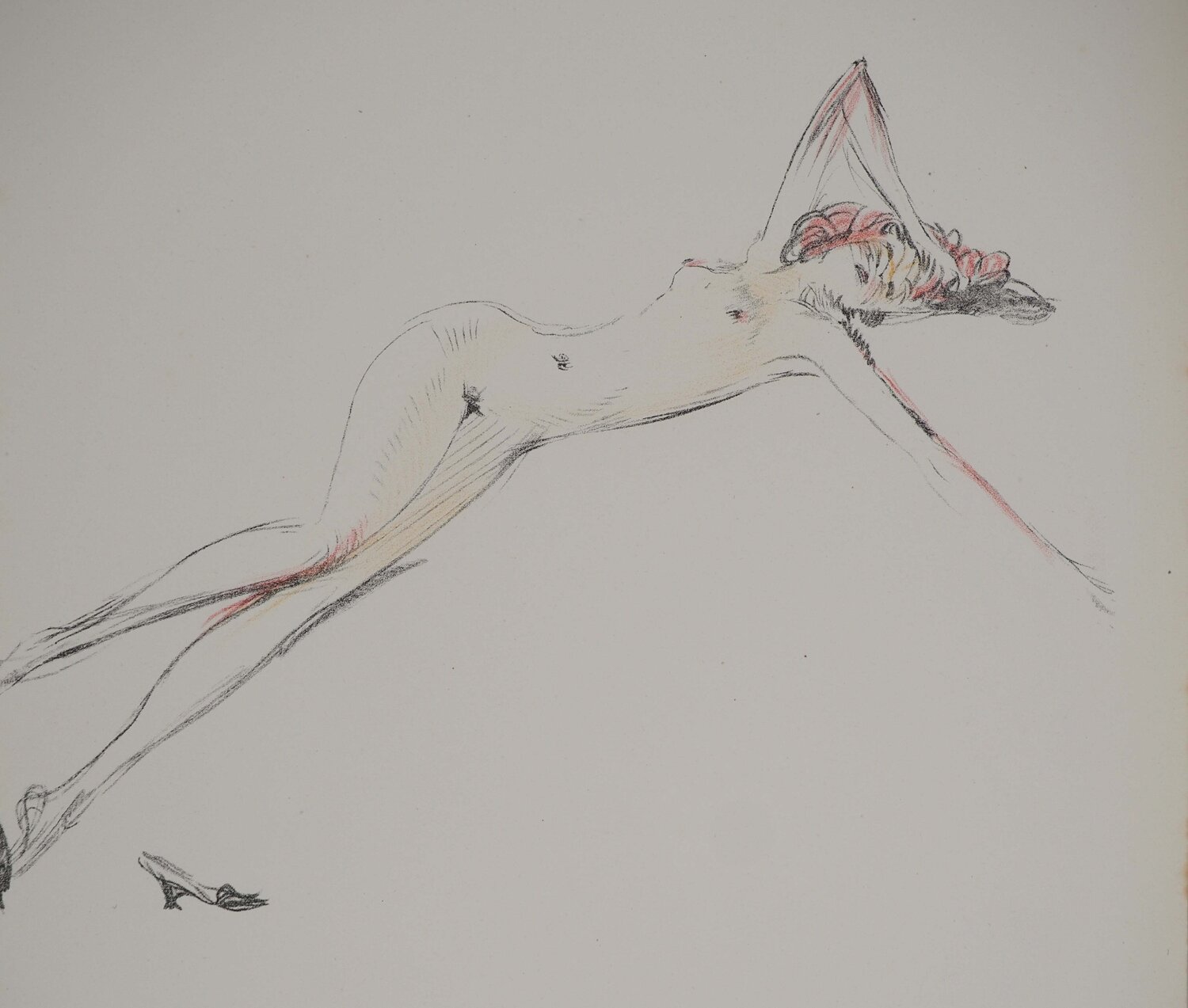 Nu allongé Jean Gabriel Domergue