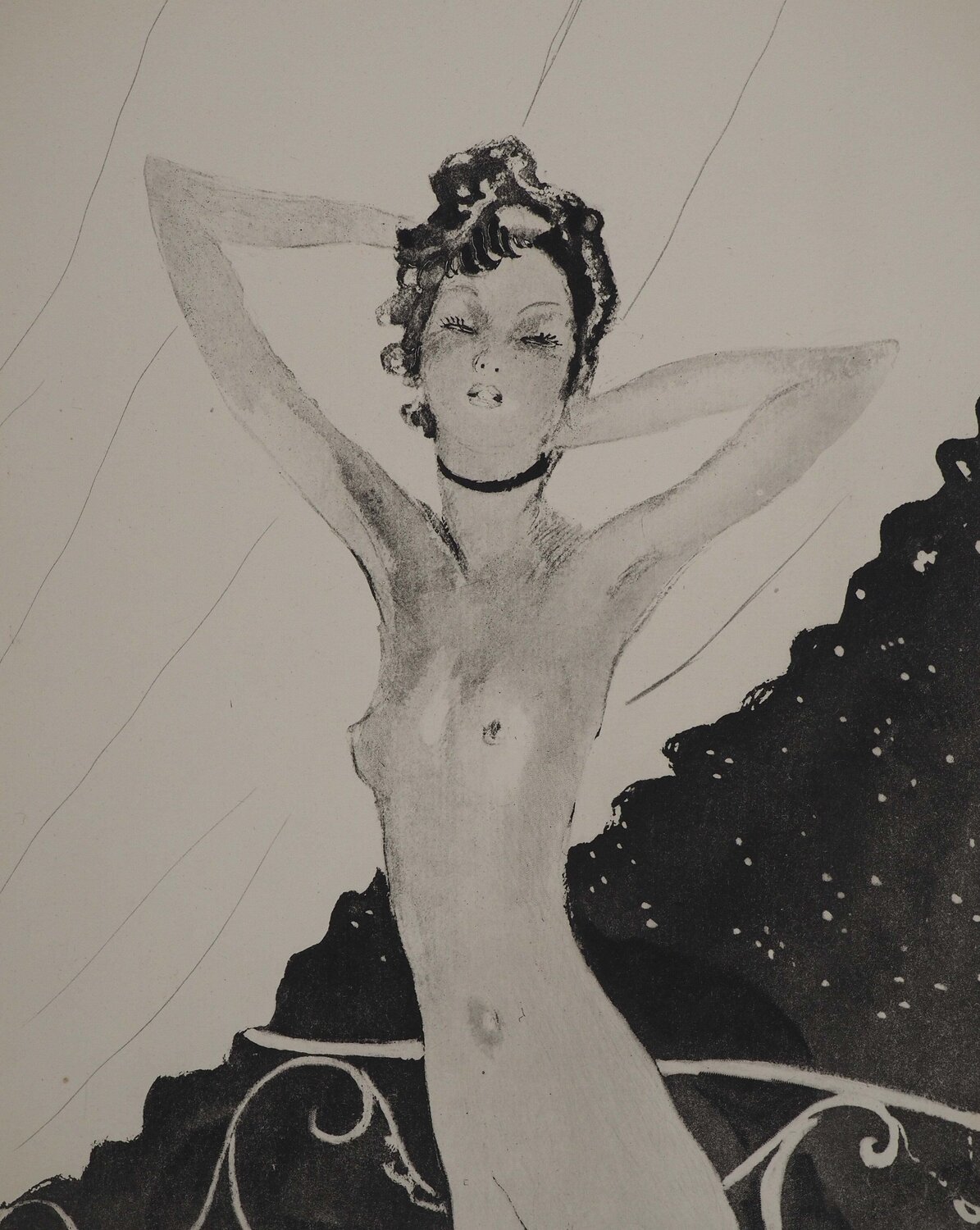 Nu sur le balcon Jean Gabriel Domergue