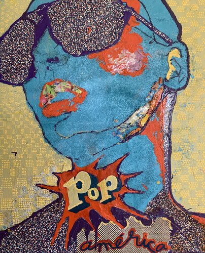 Pop America van Anne Maizianne, Schilderij te koop op Singulart