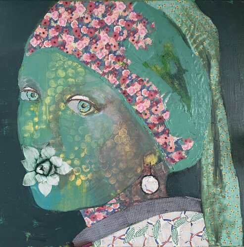 The Vermeer way van Anne Maizianne, Schilderij te koop op Singulart