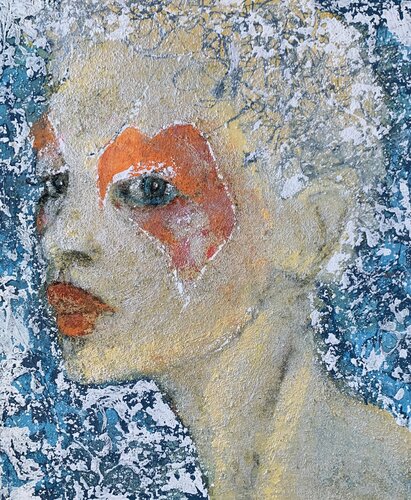 woman of pearl de Anne Maizianne, Pintura a la venta en Singulart