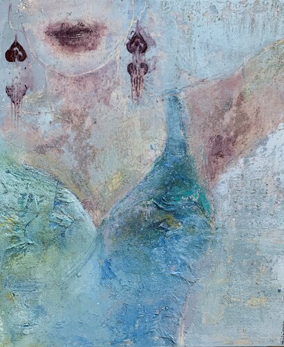 Women's bust de Anne Maizianne, Pintura a la venta en Singulart