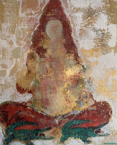 Goddess by Anne Maizianne, 회화 for Sale on Singulart