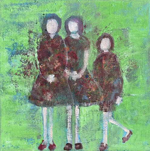 Sisters von Anne Maizianne, Malerei kaufen auf Singulart