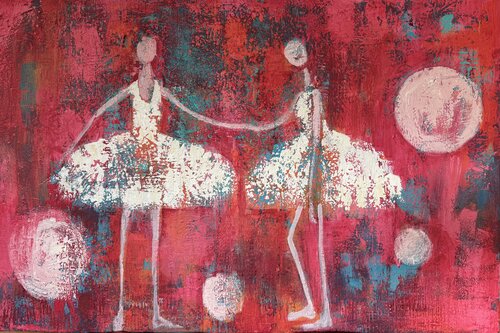 Interdependence van Anne Maizianne, Schilderij te koop op Singulart