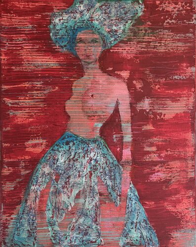 Feminine par Anne Maizianne, Peinture en vente sur Singulart
