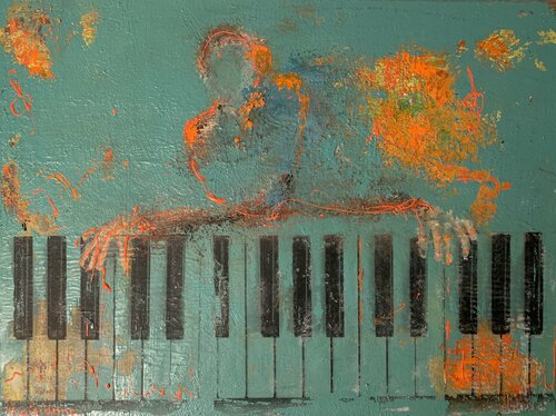 It s all about that jazz par Anne Maizianne, Peinture en vente sur Singulart