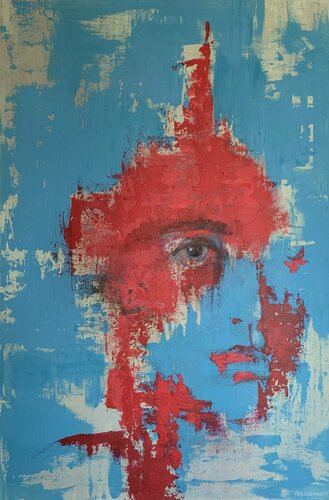 Red hat von Anne Maizianne, Malerei kaufen auf Singulart