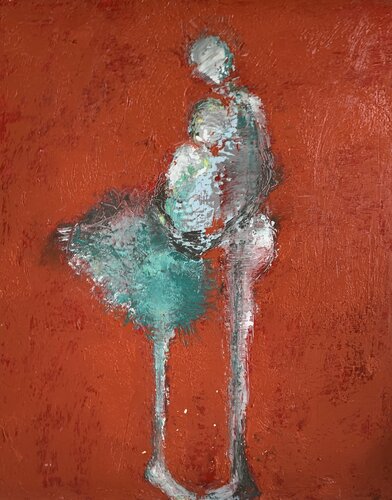 Hugs and kisses van Anne Maizianne, Schilderij te koop op Singulart