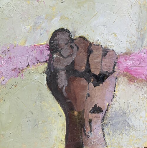 Fight for black rights van Anne Maizianne, Schilderij te koop op Singulart