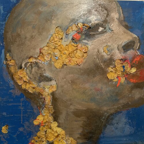 Beautiful black autumn von Anne Maizianne, Malerei kaufen auf Singulart