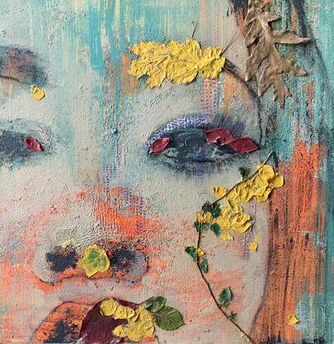 Asian Autumn van Anne Maizianne, Schilderij te koop op Singulart