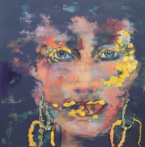 All the flower of all tomorrows are in the seeds of today van Anne Maizianne, Schilderij te koop op Singulart