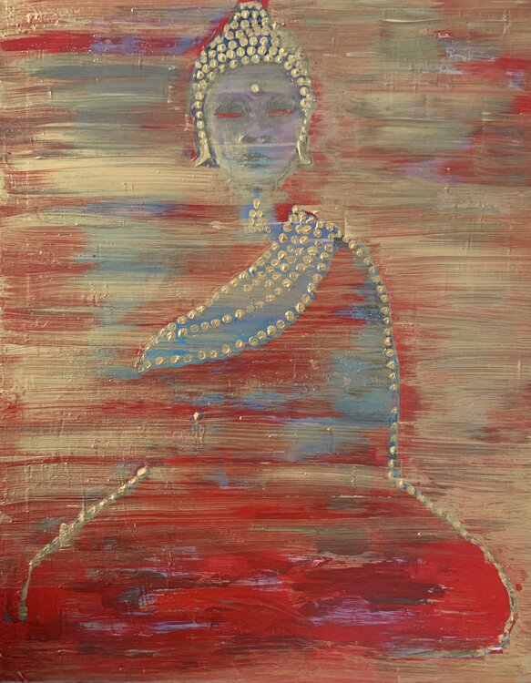 Floating Buddha Anne Maizianne