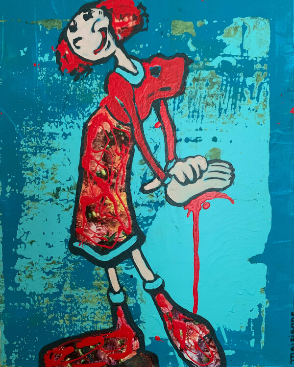 Popeye's girl Anne Maizianne