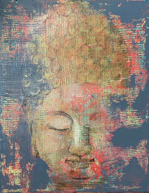 Peaceful Buddha Anne Maizianne