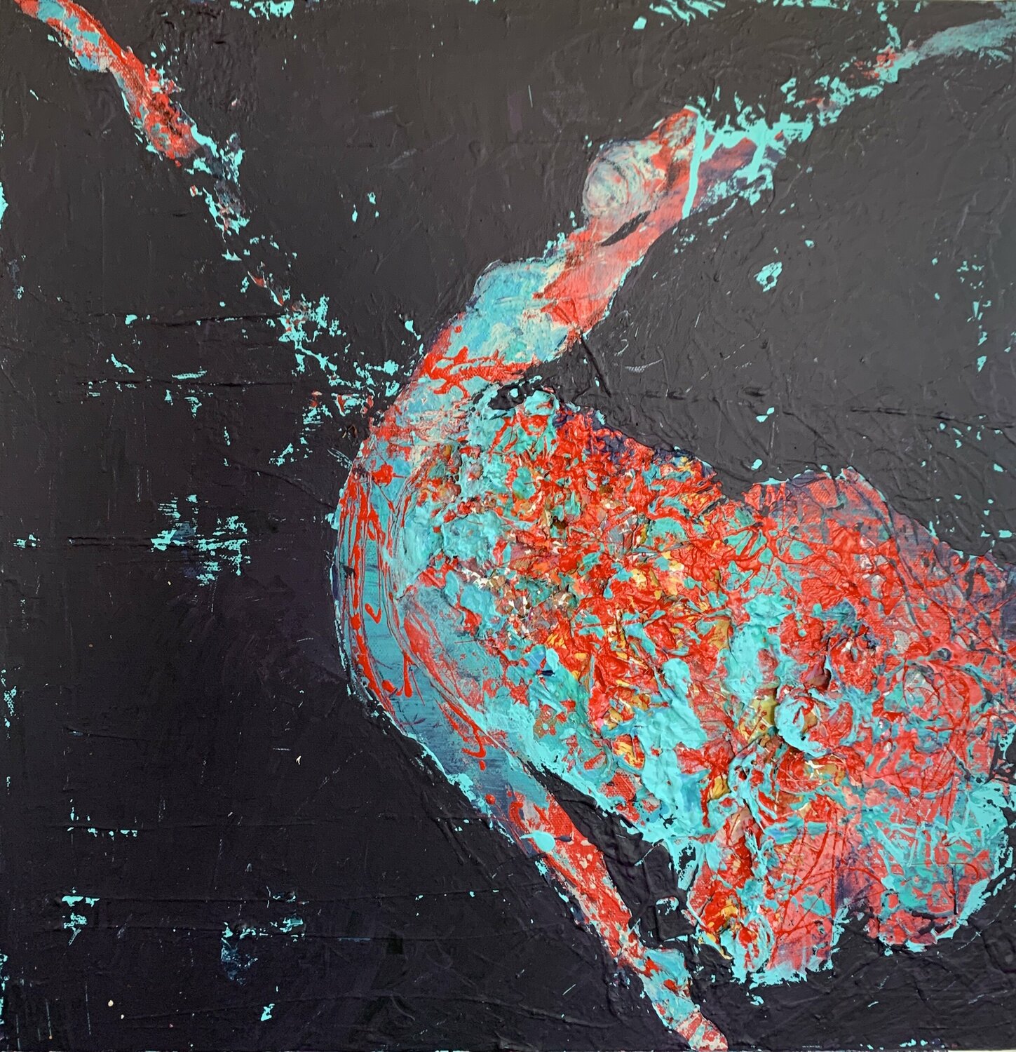 Explosive dancer Anne Maizianne