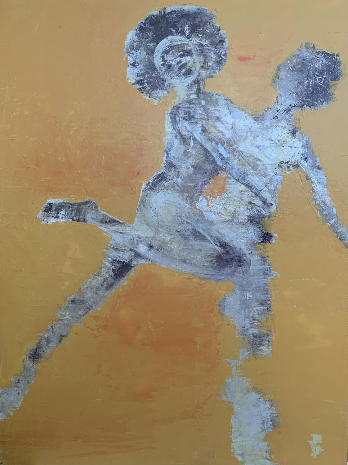 Joyful leap with the unknown Anne Maizianne