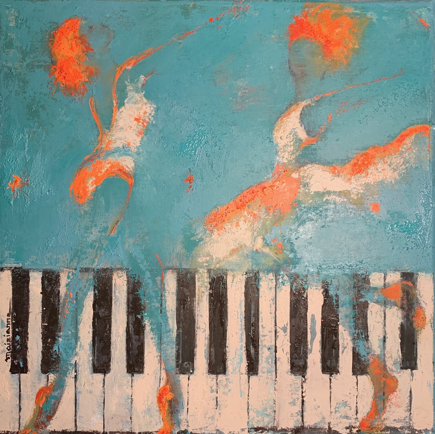 Piano nymphs Anne Maizianne