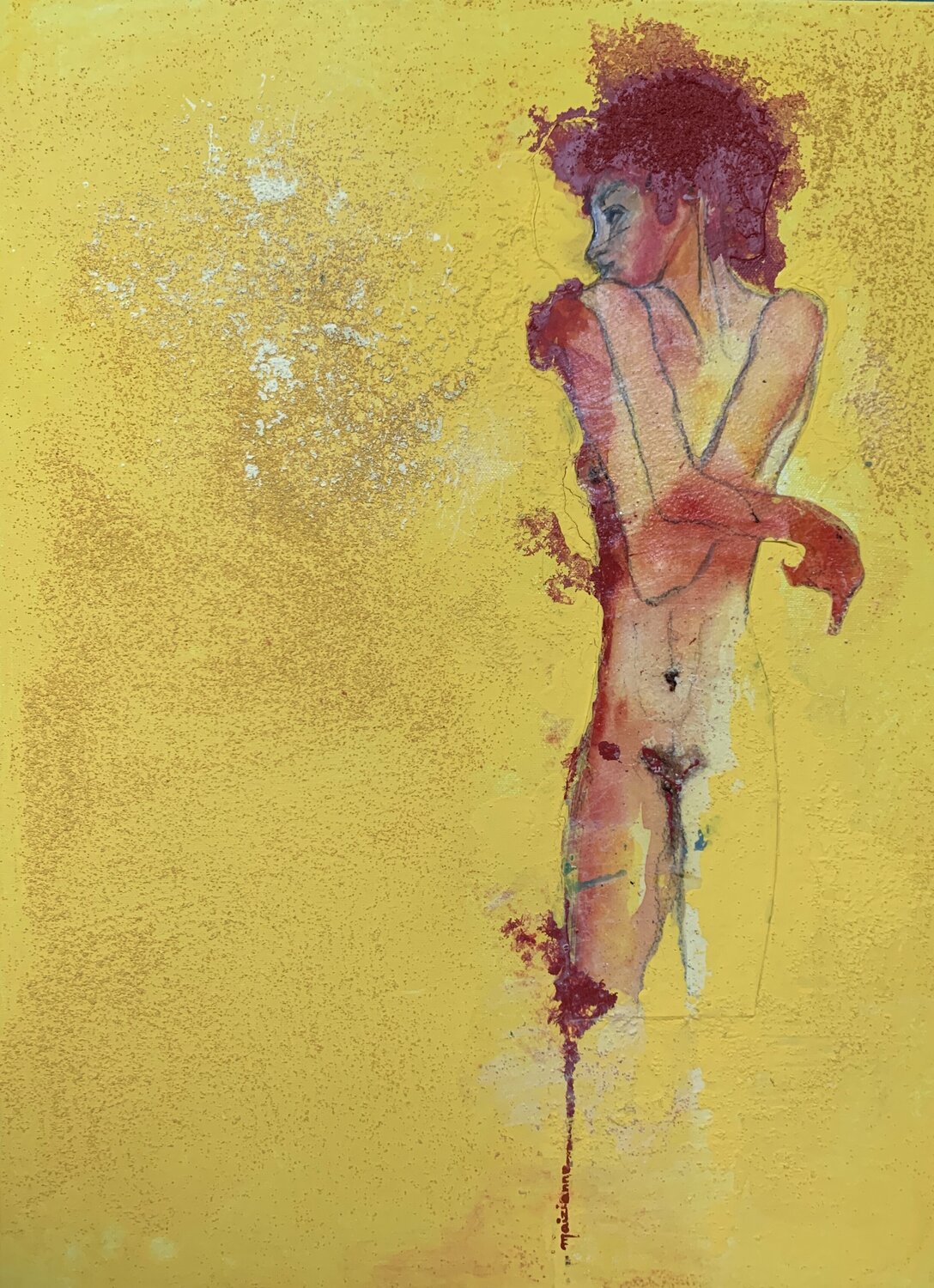 "Schiele-istic" Anne Maizianne