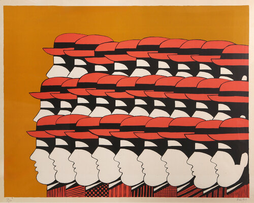 Bowler by Yannis Gaitis, 인쇄 for Sale on Singulart