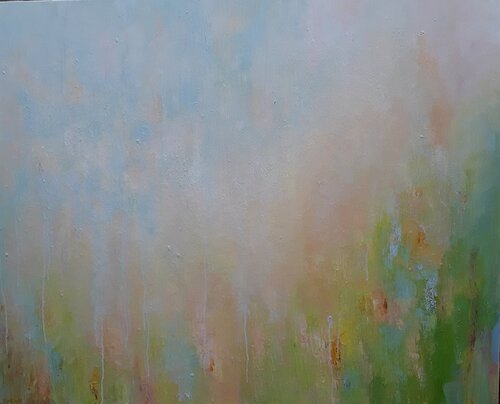 Summer Breeze Abstract de Therese O'Keeffe, Pintura a la venta en Singulart