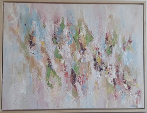 Summer Colour in Abstract de Therese O'Keeffe, Pintura a la venta en Singulart