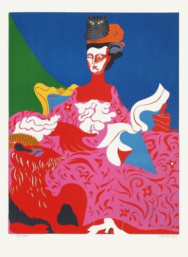 La Pompadour I by Nicolás García Uriburu, Print for Sale on Singulart