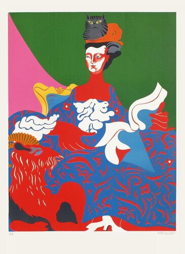 La Pompadour II von Nicolás García Uriburu, Druck kaufen auf Singulart