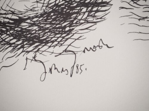 Portrait de jeune homme Gérard Garouste