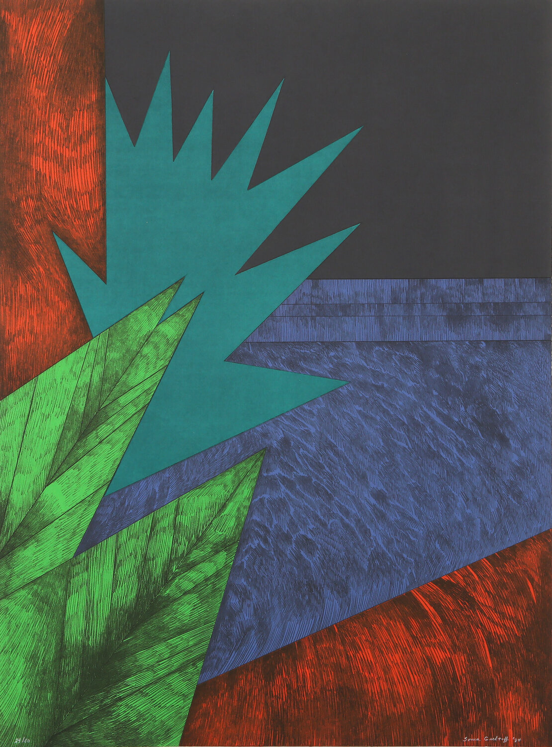 Tropics Sonia Gechtoff Édition à vendre
